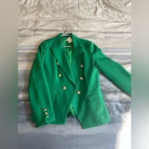 Women Green jacket NWT